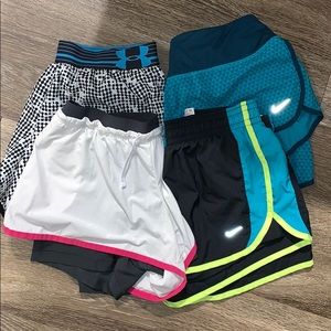 Four Athletic Shorts
